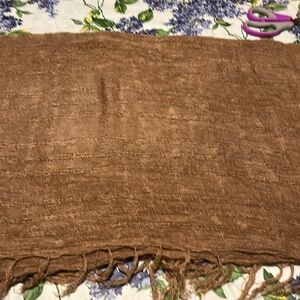 Light brown / taupe scarf